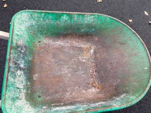 lot 105 image: Metal Wheel Barrow