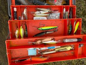 lot 113 image: Flambeau Tackle Box with Tackle