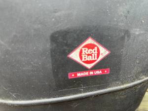 lot 133 image: 2 Pairs of Vintage Rubber Red Ball Boots