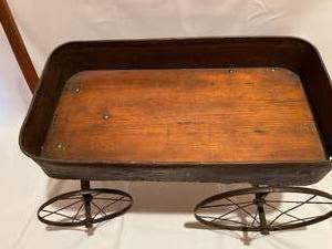 lot 149 image: Vintage Metal Wagon