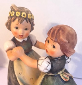 lot 31 image: Two Hummel Figurines - Hummel Figurine Spring Dance and Hummel Figurine Jubilee