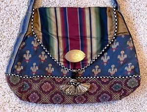 lot 192 image: MacKenzie Childs Cloth Handbag