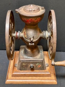 lot 140 image: Antique Landers - Frary And Clark Coffee Grinder No. 20