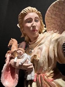 lot 262 image: Duncan Royale Alsace Angel Figurine