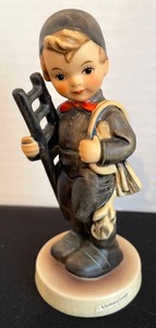 lot 365 image: 2 Adorable Chimney Sweep and Boots Hummel Figurines