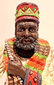 lot 275 image: Duncan Collection The African American Santa Limited Edition Santa