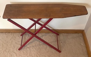 lot 382 image: Antique Childrens Ironing Board