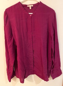 lot 420 image: 10 Eileen Fisher Shirts and Sweaters
