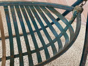lot 156 image: Antique 19th Century Bentwood Field Cradle or Slave Cradle
