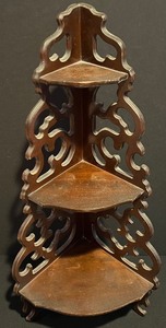 lot 342 image: Two Small Vintage Shelves