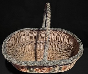 lot 343 image: Variety of Five Wicker Baskets