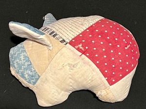 lot 344 image: Adorable Assortment of Patchwork Quilted Holiday Items