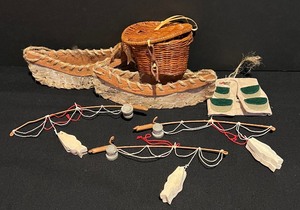 lot 473 image: Variety of Fishing Themed Ornaments