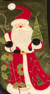 lot 476 image: Christmas Stockings, Cross Stitch Pieces and More