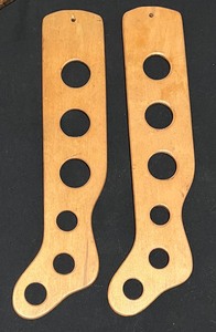 lot 485 image: Vintage Wooden Items including Vintage Buck Saw, Corn Rack, Coffee Grinder & More