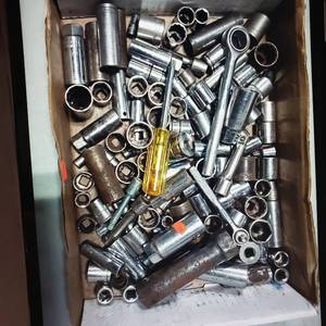 Large Lot Of Sockets, Extensions, Ratchets & More