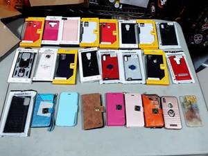24 Assorted Cell Phone Cases