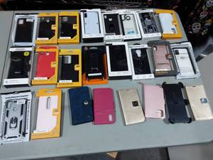 24 Assorted Cell Phone Cases