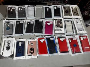 24 Assorted Cell Phone Cases