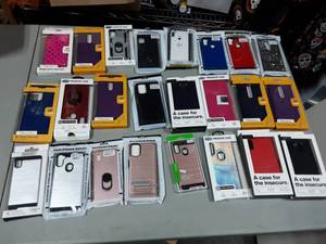 24 Assorted Cell Phone Cases