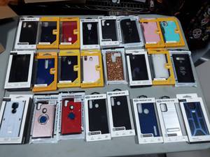 24 Assorted Cell Phone Cases