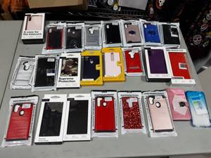 24 Assorted Cell Phone Cases