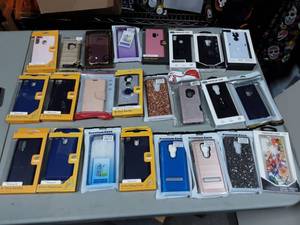 24 Assorted Cell Phone Cases