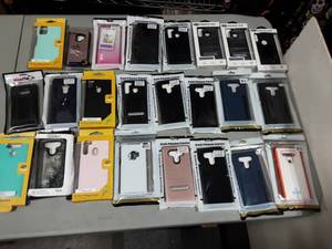 24 Assorted Cell Phone Cases