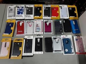 24 Assorted Cell Phone Cases