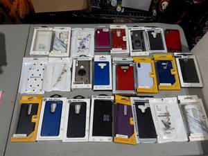 24 Assorted Cell Phone Cases