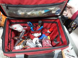 Milwaukee Rolling Tool Bag With Contents