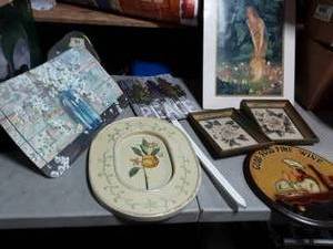 Lot Of Wall Decor - Vintage LYLE Floral
