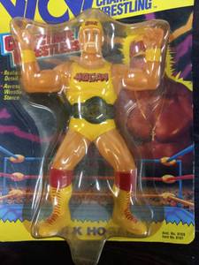 Hulk Hogan Action Figure In Original Packaging