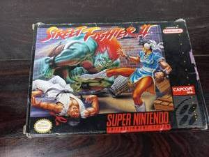 Street Fighter II - SNES Game Cartridge