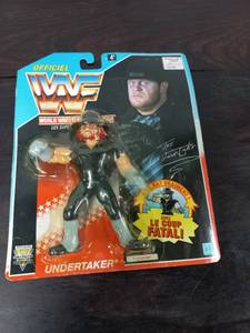 Undertaker Action Figure In Original Packaging