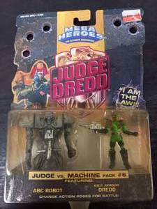 Mattel Judge Dredd Action Figure Set - In Original Packaging