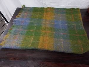 Vintage Avoca Handweavers WoolMohair Blanket