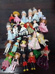 Collection of Miniature Madame Alexander Dolls