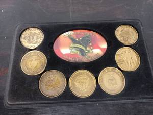 Commemorative Honor Duty Collectors Series Metal Coins