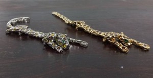 2 Leopard Jewelry Pins