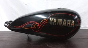 Vintage Yamaha Motorcycle Gas Tank