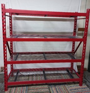 Husky 4 Tier Industrial Storage Shelving Unit Metal Racking