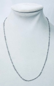 lot 49 image: Dainty and Delightful Sterling Silver Necklace