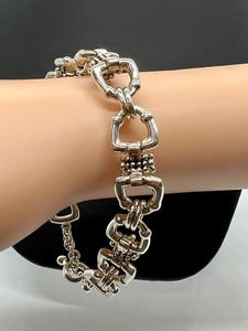 lot 80 image: Lovely Michael Dawkins Sterling Bracelet
