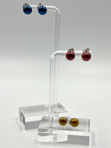 lot 113 image: Three Pairs of Honora Dyed Pearl Earrings