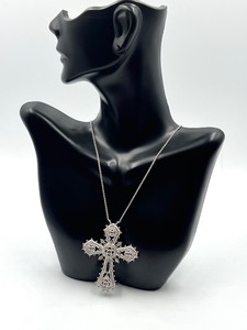 lot 115 image: Nadri Pave Cross Necklace Limited Edition