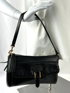 lot 135 image: Dooney and Bourke Black Leather Handbag