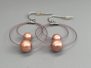 lot 206 image: Fine Sterling Silver And Freshwater Pearl Earrings