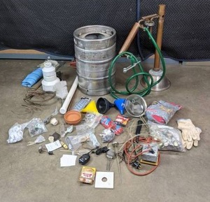 lot 148 image: JayBird Beer Keg with Reflux Kit and Accessories R