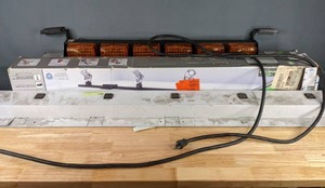 lot 198 image: Gladiator Powerstrip, Integrated LED Track Kit, Amber-Colored Light Bar  R